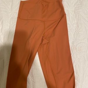 Orange freespirit buttery leggings 🍊